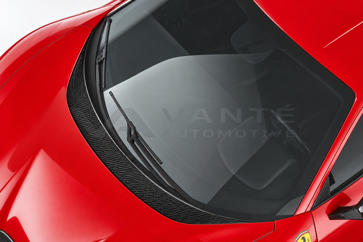 Ferrari F8 Carbon Fibre Bonnet Cover