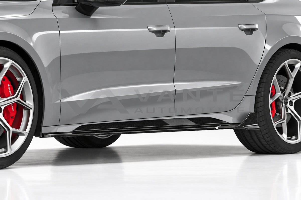 Audi RS6/RS7 C8 Carbon Fibre Side Skirts V2