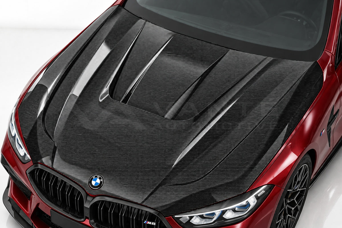 BMW M8 F91/F92/F93 Carbon Fibre Bonnet – image 2