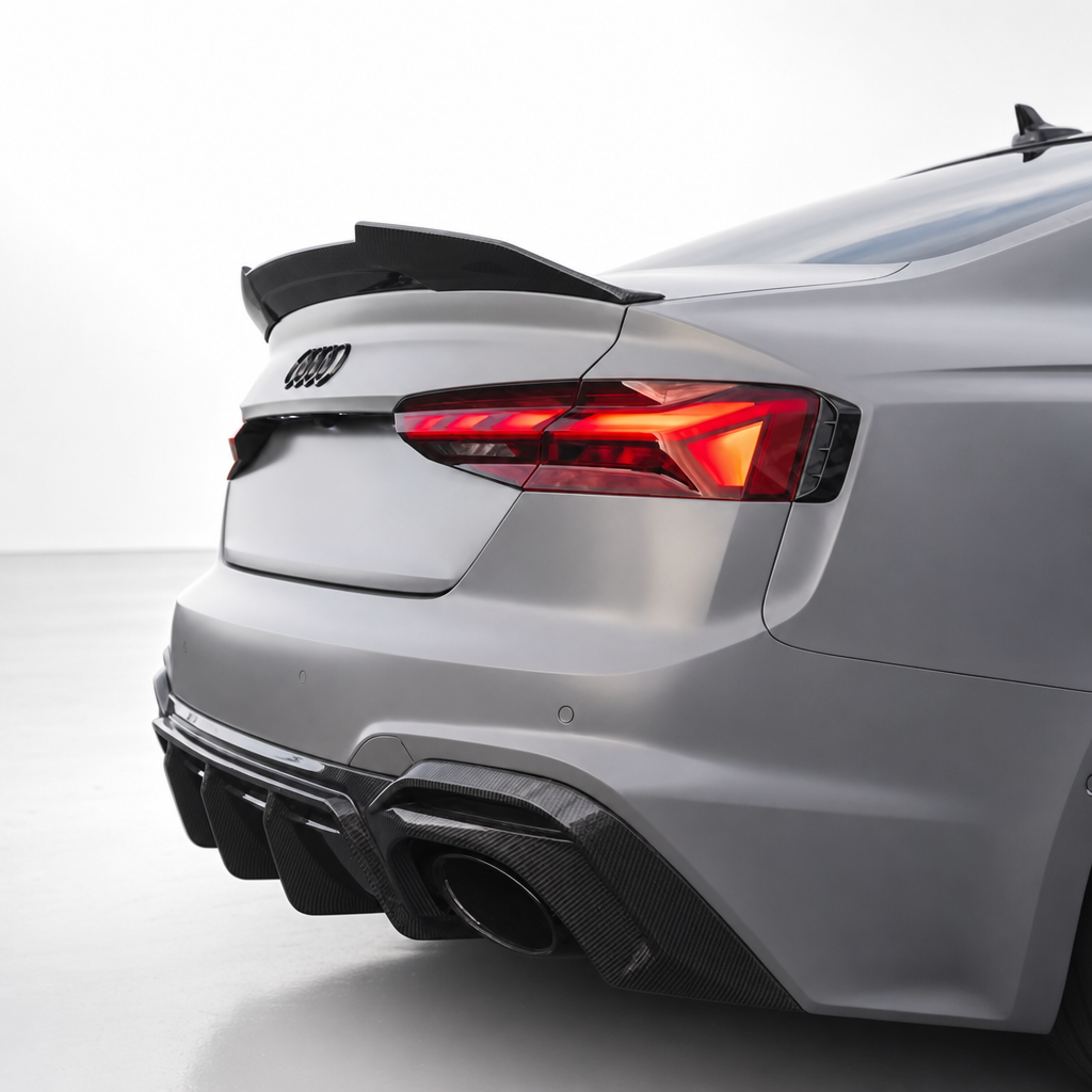 Audi A5 S5 RS5 B9 und B9.5 Carbon Fibre Heckklappenansatz