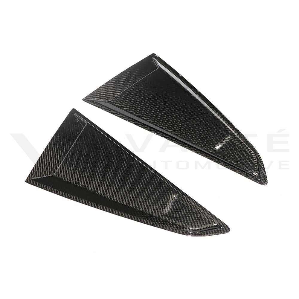 Audi TT/TTS/TTRS 8S (MK3) Carbon Fiber Heckquartier-Fensterluken