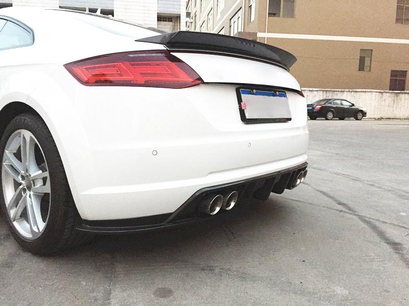 Audi TT 8S (MK3) Carbon Fiber Rear Spoiler Wing image 2