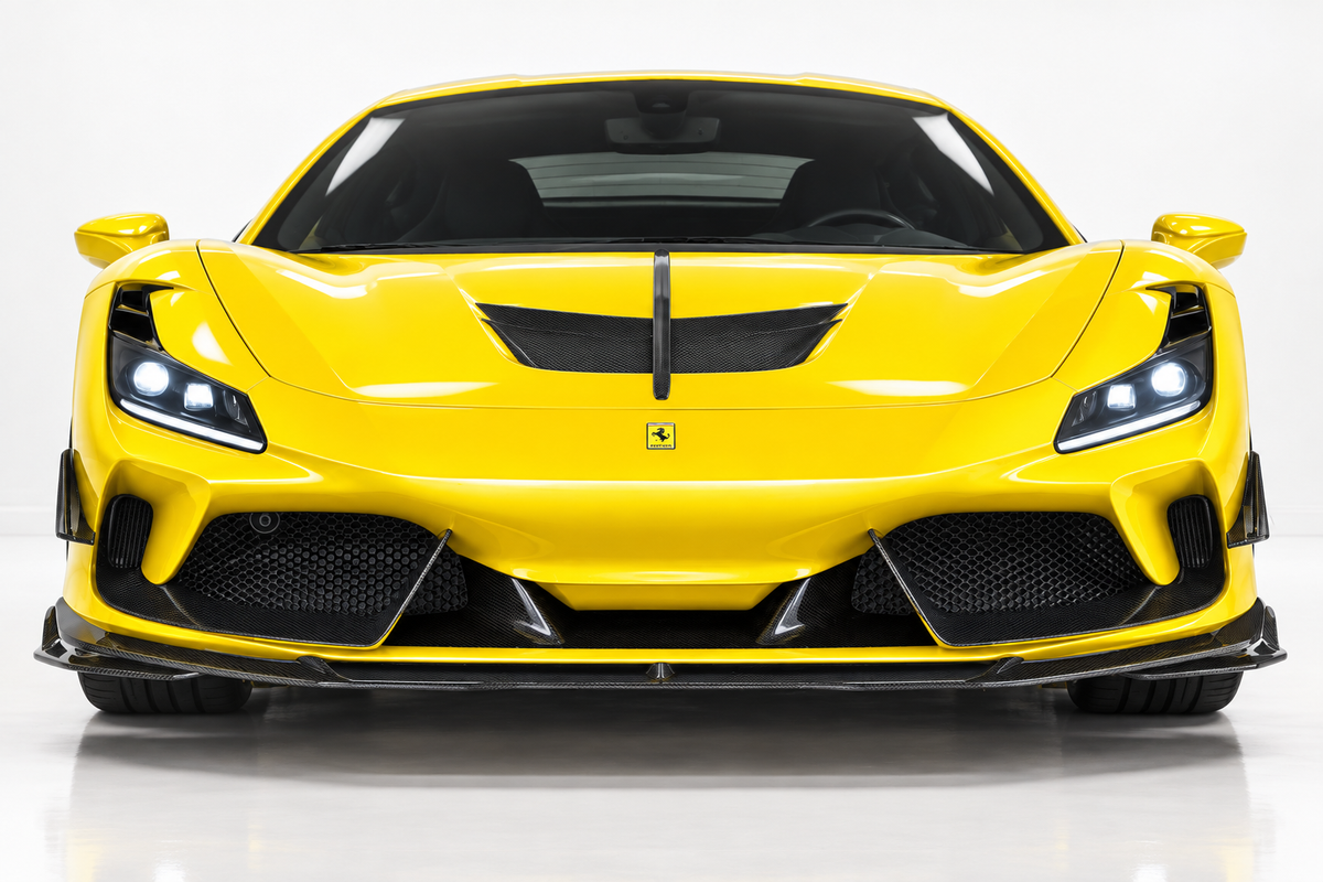 Ferrari F8 Tributo Carbon Fibre obere Frontlippe