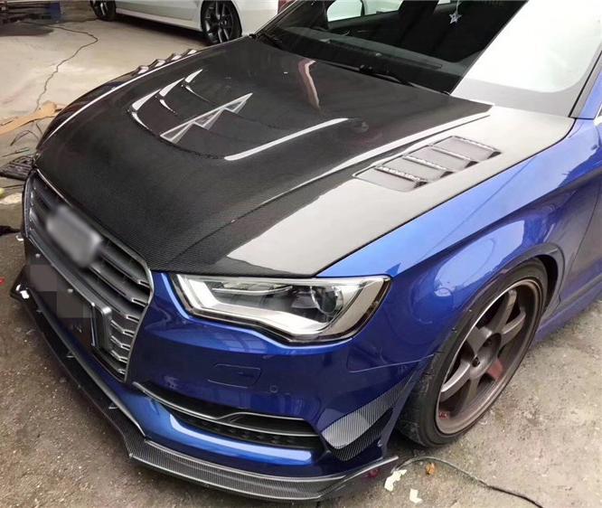 Audi A3/S3 8V Carbon Fiber Hood Bonnet image 6