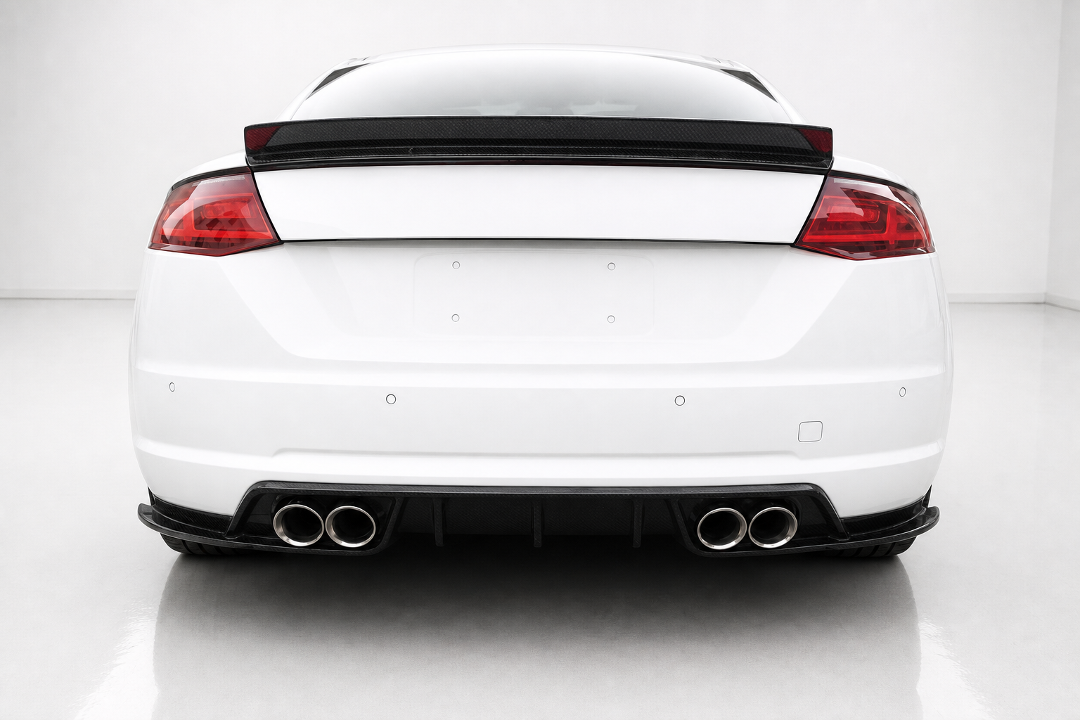 Audi TT 8S Carbon Fiber Rear Spoiler Wing