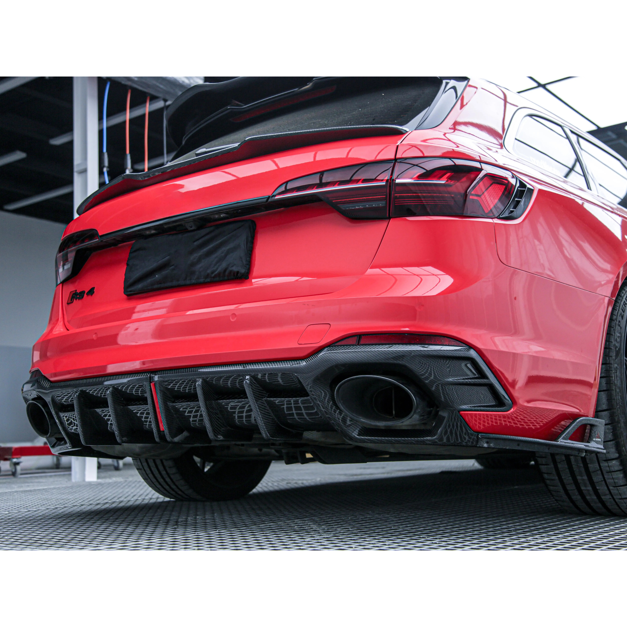 Audi RS4 B9.5 Carbon Fibre Rear Diffuser image 3