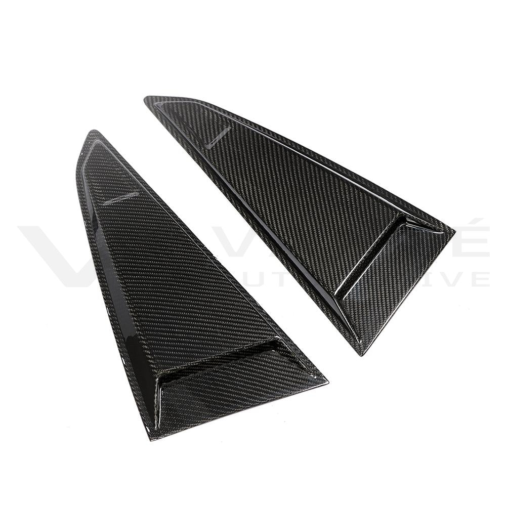 Audi TT/TTS/TTRS 8S (MK3) Carbon Fiber Heckquartier-Fensterluken