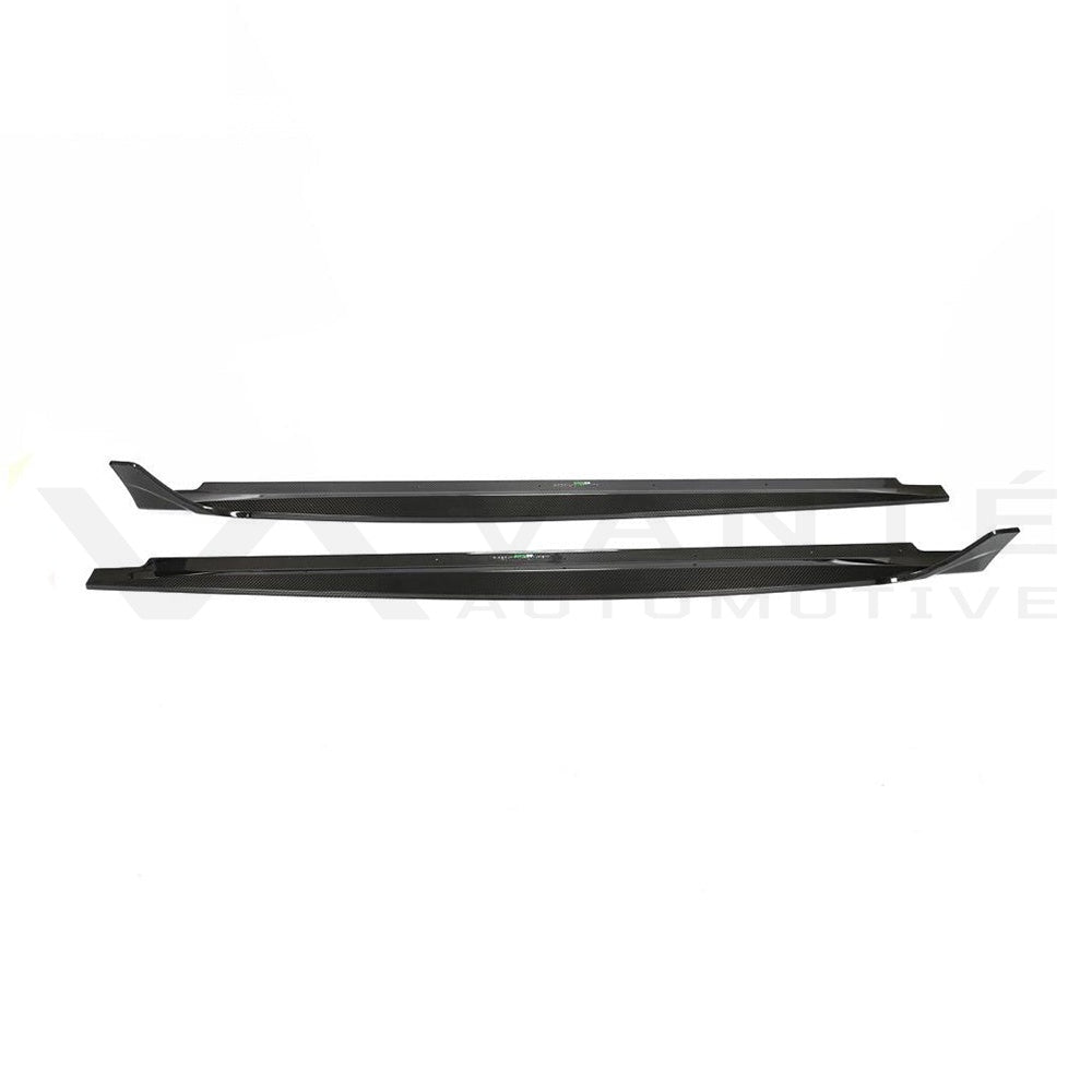 Audi A5 S-Line/S5 B9.5 Sportback Faldones Laterales de Fibra de Carbono Seca