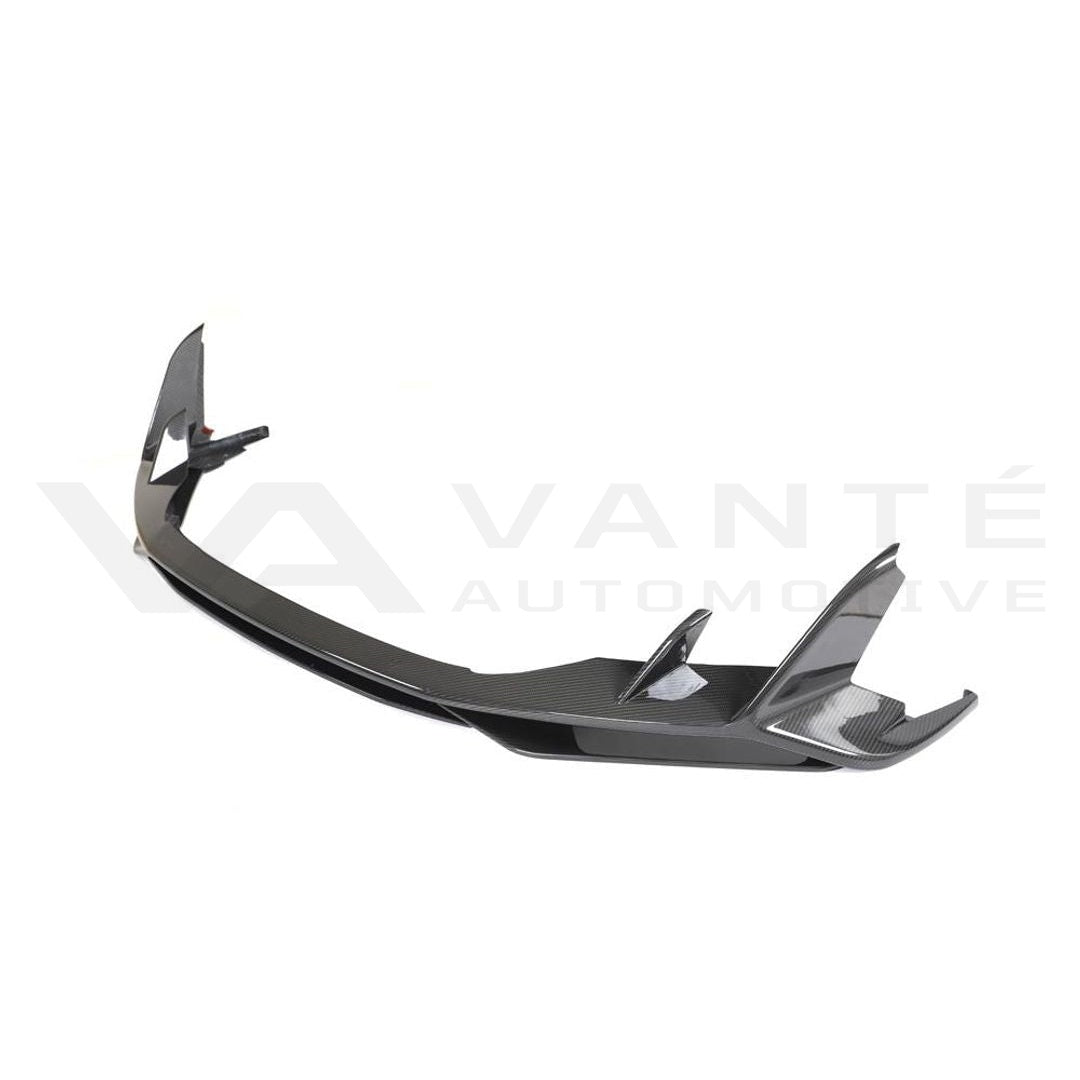 Audi R8 4S FL Carbon Fiber Front Splitter Lip V2