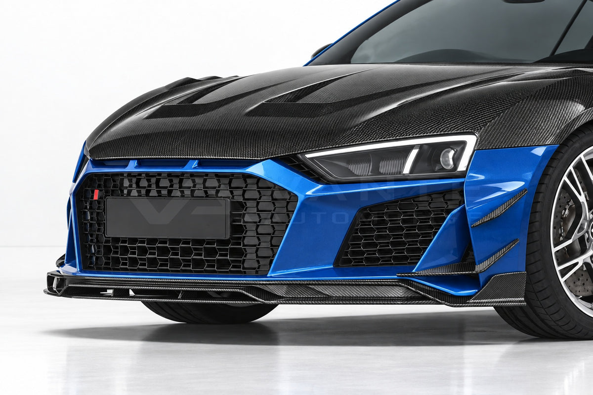 Audi R8 Mk2.5 Carbon Fibre Front Canards – image 5