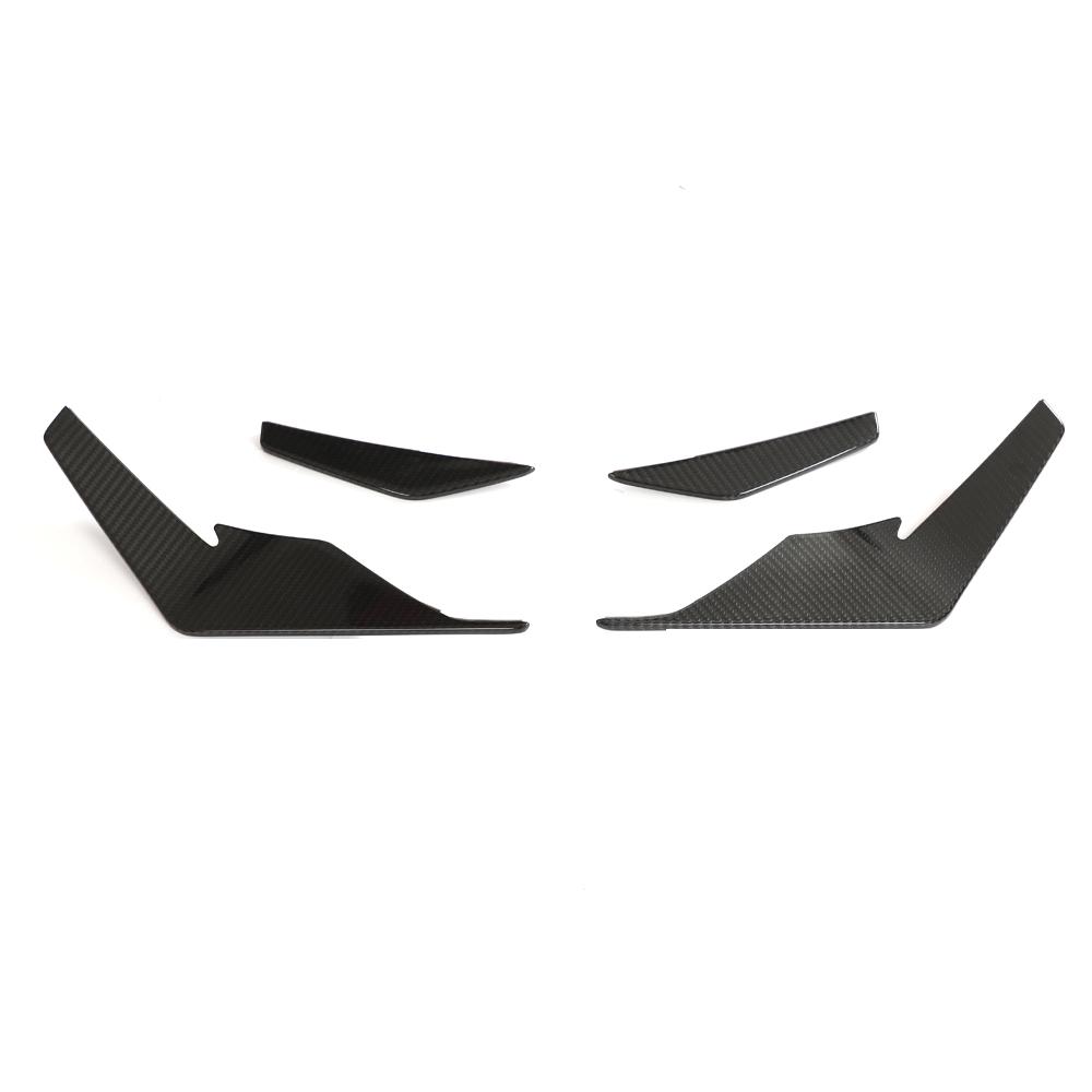 Audi R8 4S FL Carbon Fiber Front Bumper Canards V2 image 6