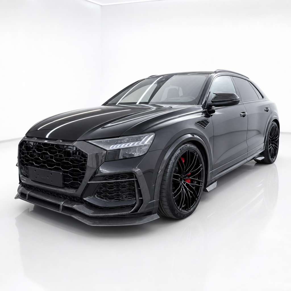 Audi RSQ8 4M Carbon Fiber Side Mirror Covers