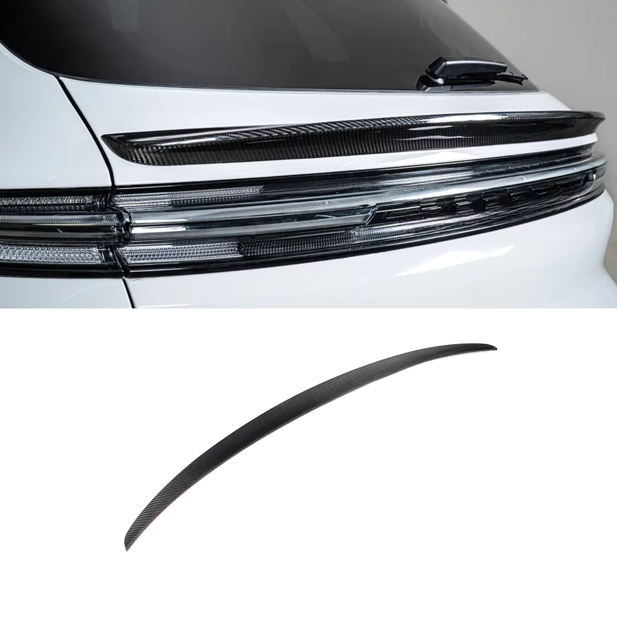 Porsche Cayenne 9YA (2024+) Carbon Fibre Rear Middle Spoiler