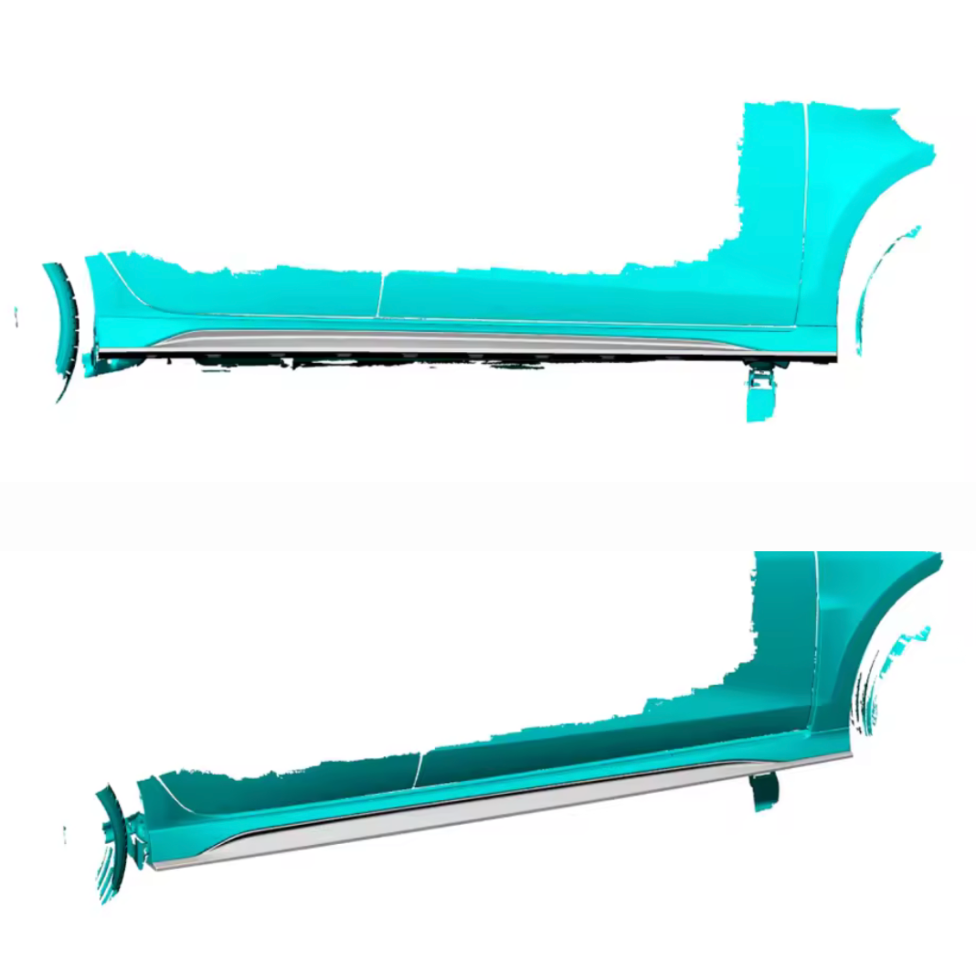 Audi RS3 8Y Carbon Fibre Side Skirts V2 Replacement image 9