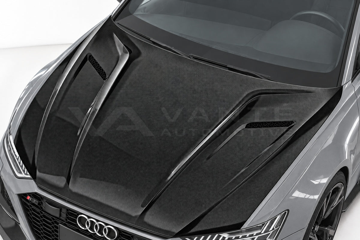 Audi RS6 C8 Carbon Fibre Front Bonnet Hood