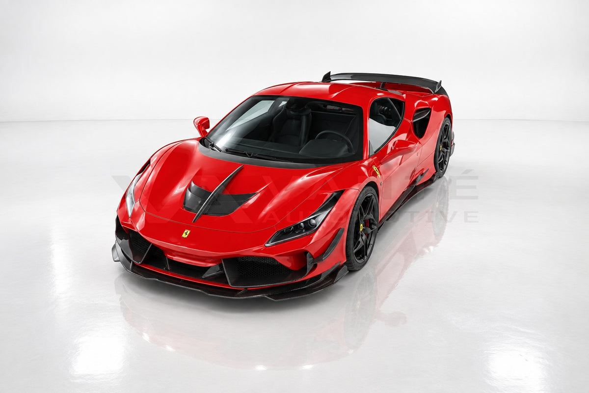 Ferrari F8 Tributo Carbon Fibre Aerodynamics Kit – image 9