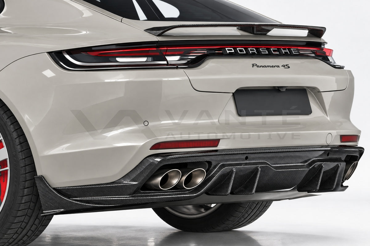 Porsche Panamera 971.2 Carbon Fibre Rear Diffuser – image 2