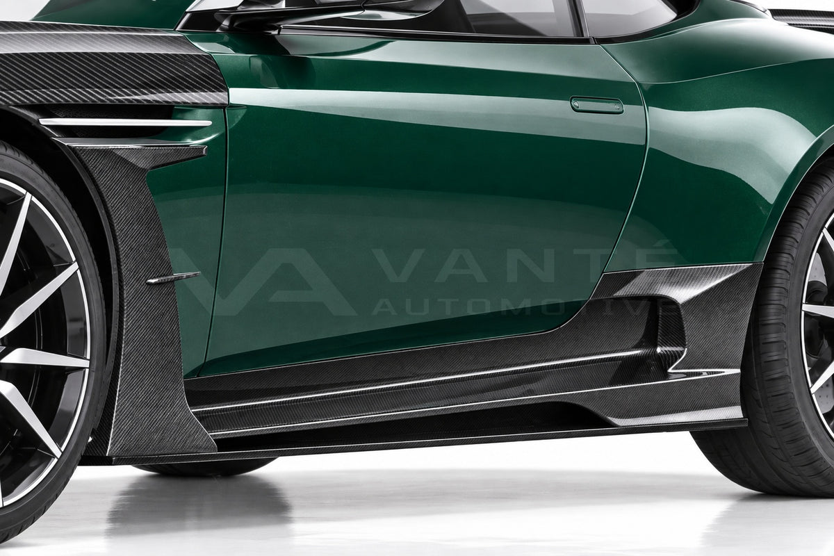 Aston Martin DB11 Carbon Fibre Lower Side Skirts