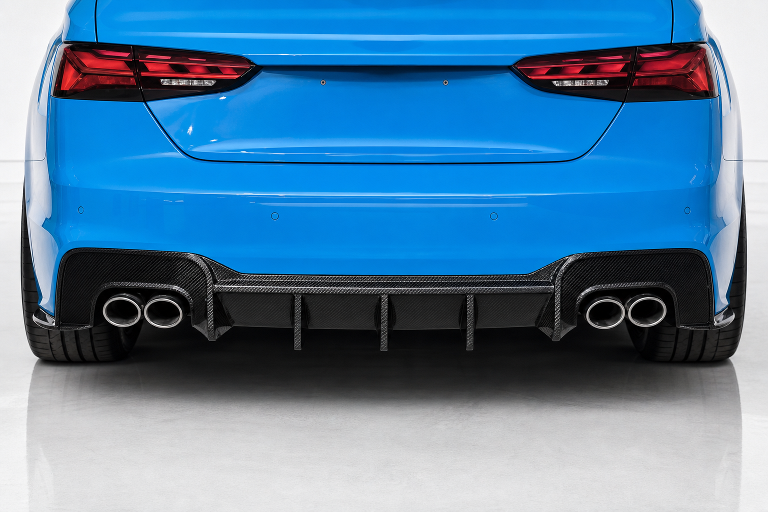 Audi A4 S-Line / S4 B9.5 Carbon Fibre Rear Diffuser