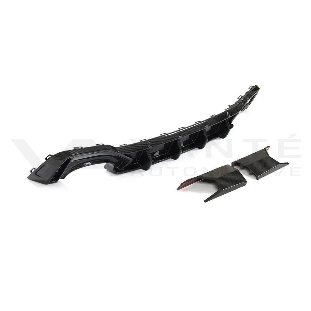 Audi RS6/RS7 C8 Carbon Fiber Rear Bumper Diffuser Lip Splitter