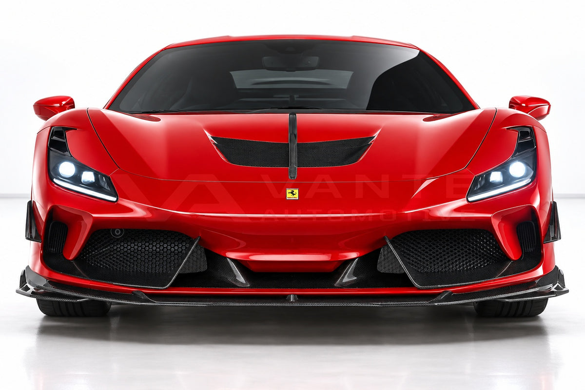 Ferrari F8 Tributo Carbon Fibre obere Frontlippe