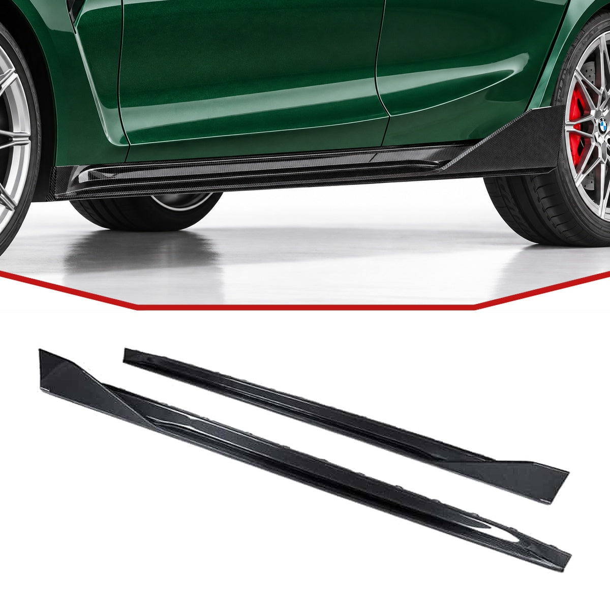 BMW M3 G80 Carbon Fibre Side Skirts