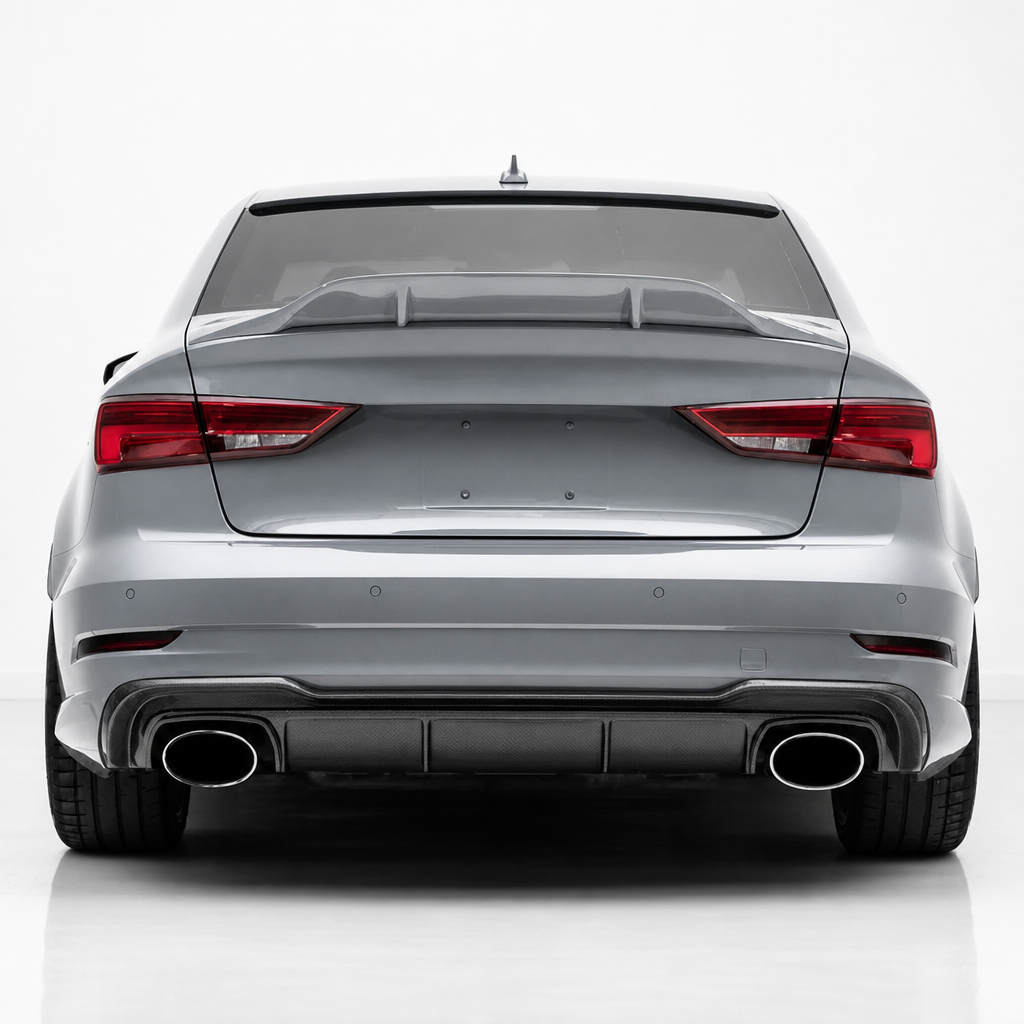 Audi A3 S-Line & S3 8V.5 Sedan Carbon Fiber Heckspoiler V1