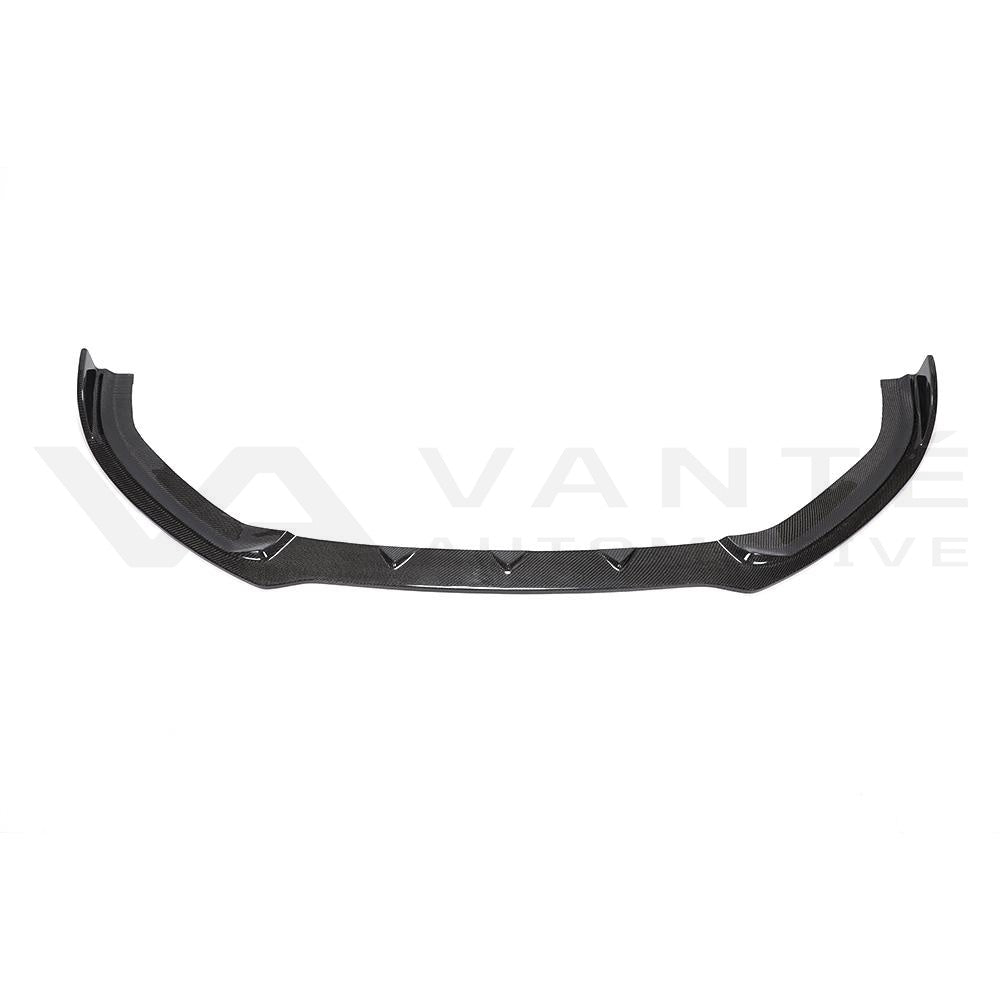 Audi A3/S3 8V Labio Divisor Frontal de Fibra de Carbono V2
