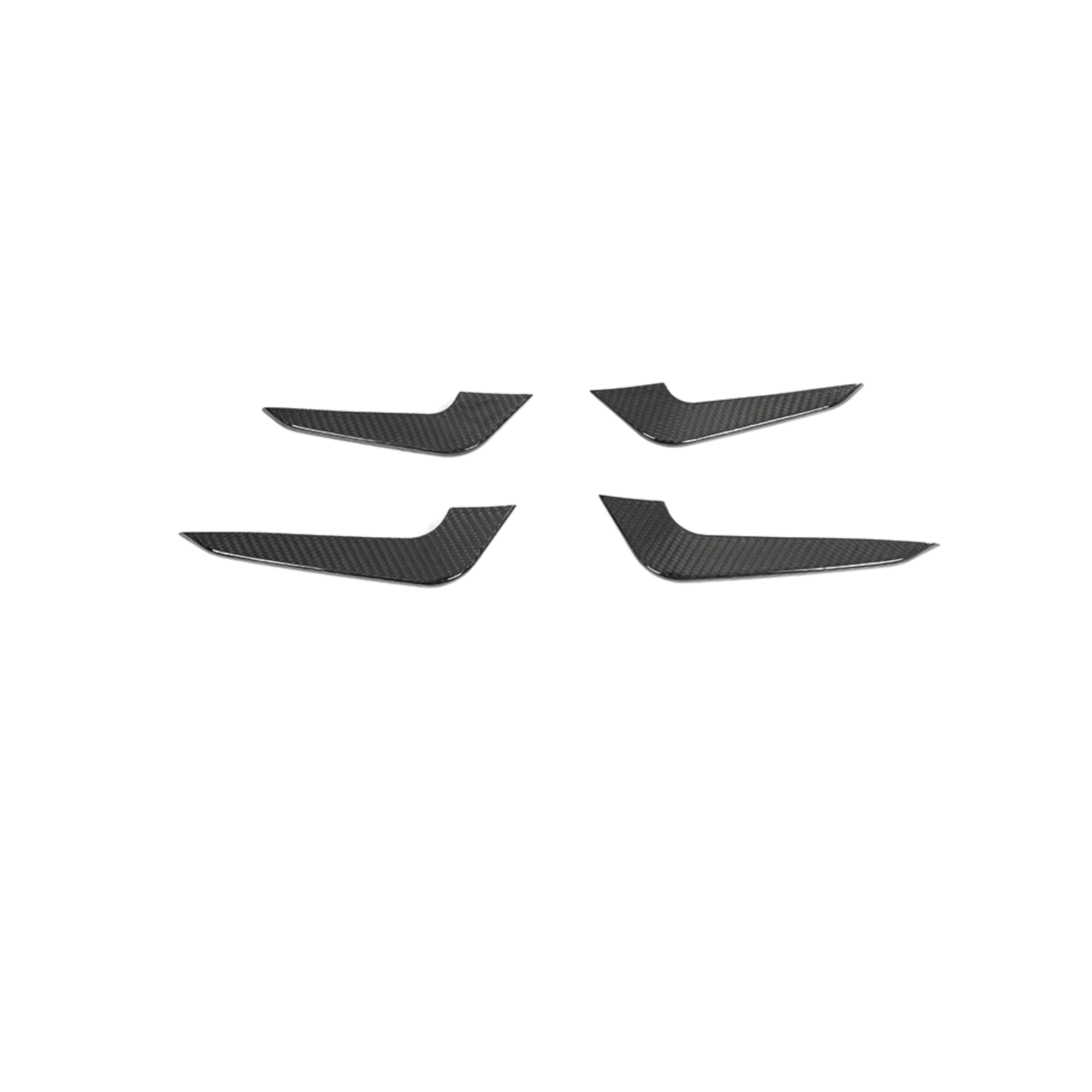 Audi RS3 8Y 2021+ Carbon Fiber Front Canards/Wings image 5