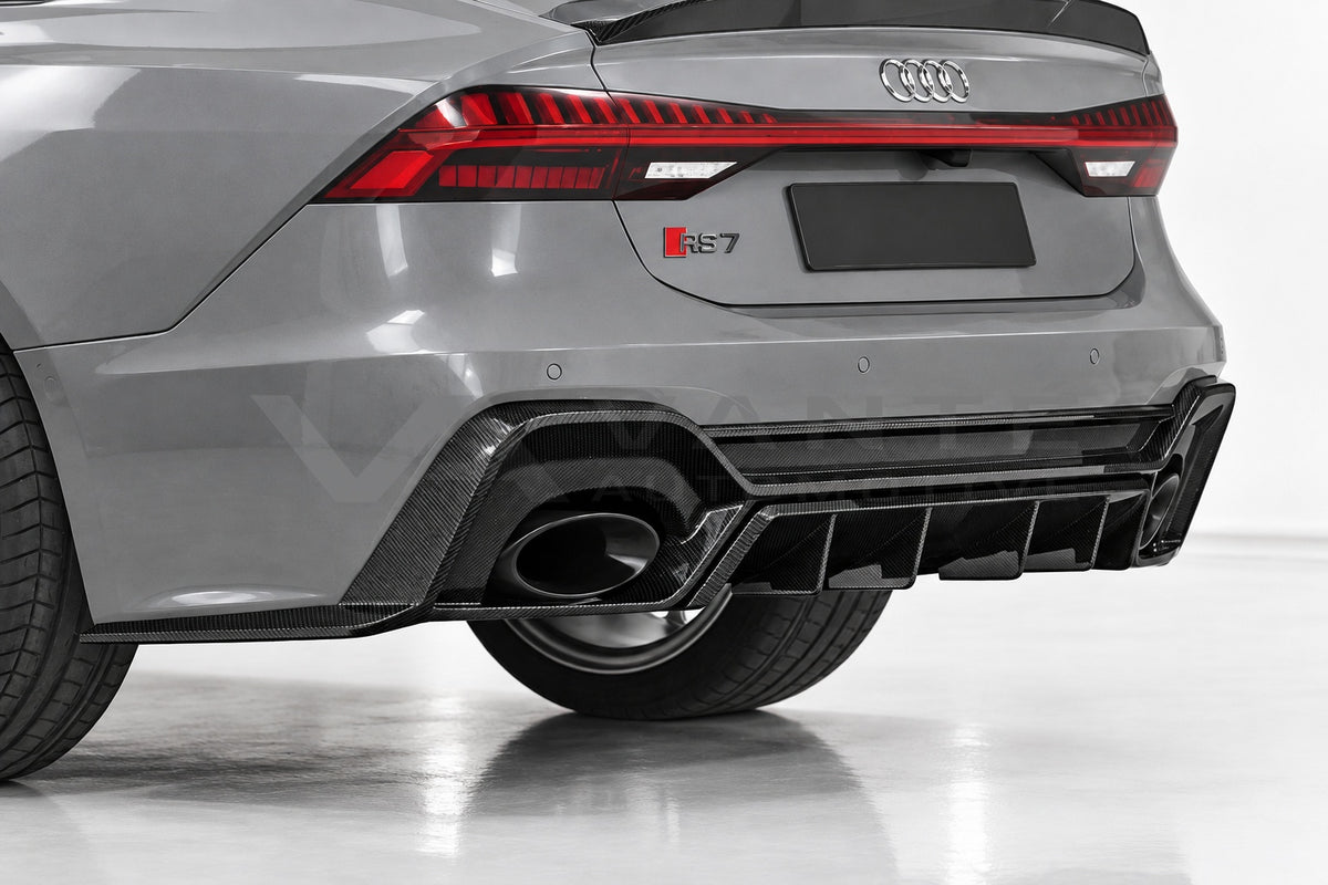 Audi RS6/RS7 C8 Carbon Fibre Rear Diffuser V3