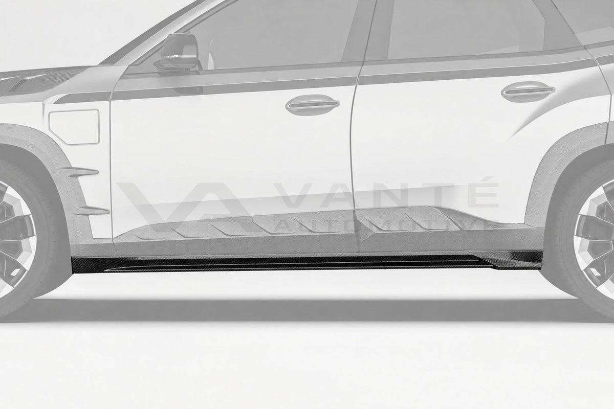Included in the kit: Side Skirts