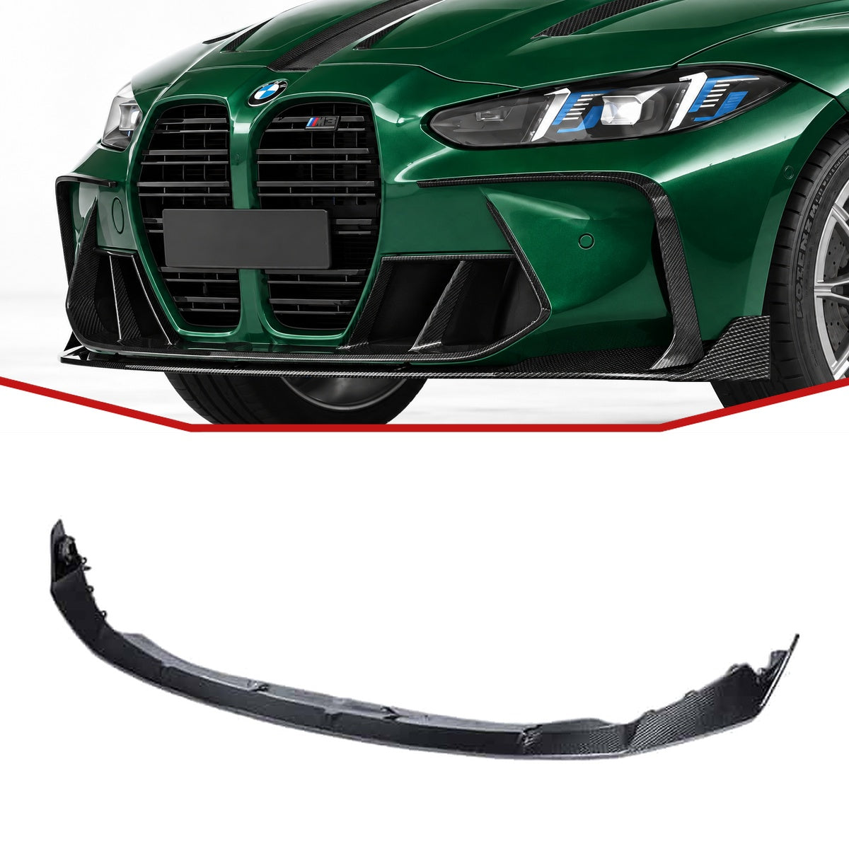 BMW M3 G80 Carbon Fibre Front Lip