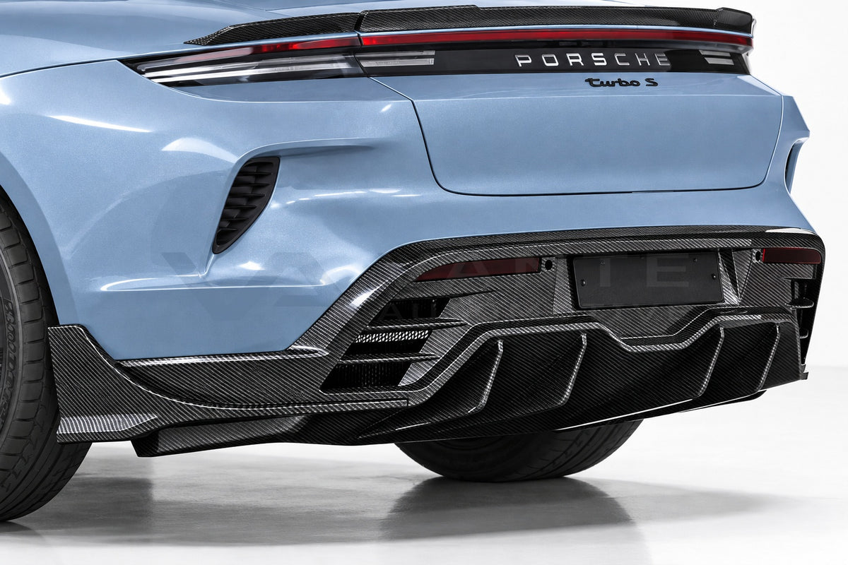 Porsche Taycan (2025+) Carbon Fibre Rear Diffuser – image 2
