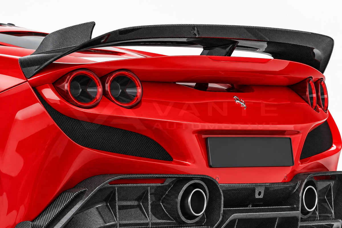 Ferrari F8 Tributo Carbon Fibre Rear Spoiler – image 3