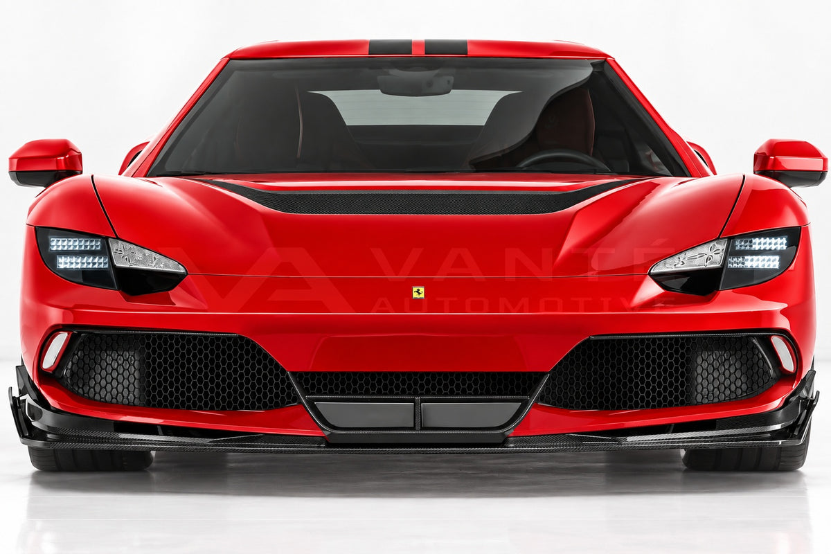 Ferrari 296 GTB/GTS Carbon Fibre Front Lip – image 4
