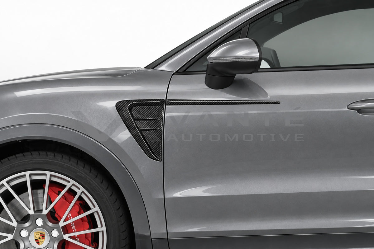 Porsche Cayenne 9YA/9YB Carbon Fibre Fender Trims – image 2