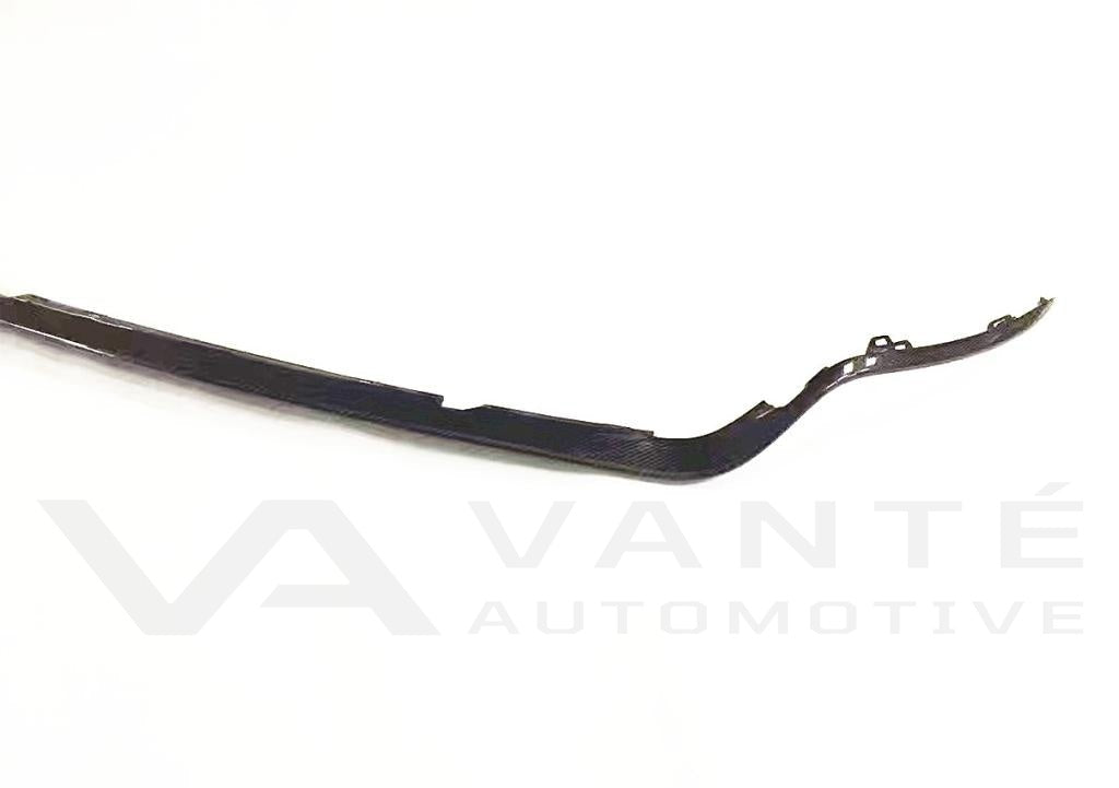 Porsche Macan 95B.1 Carbon Fibre Front Bumper Canard Vent Trim