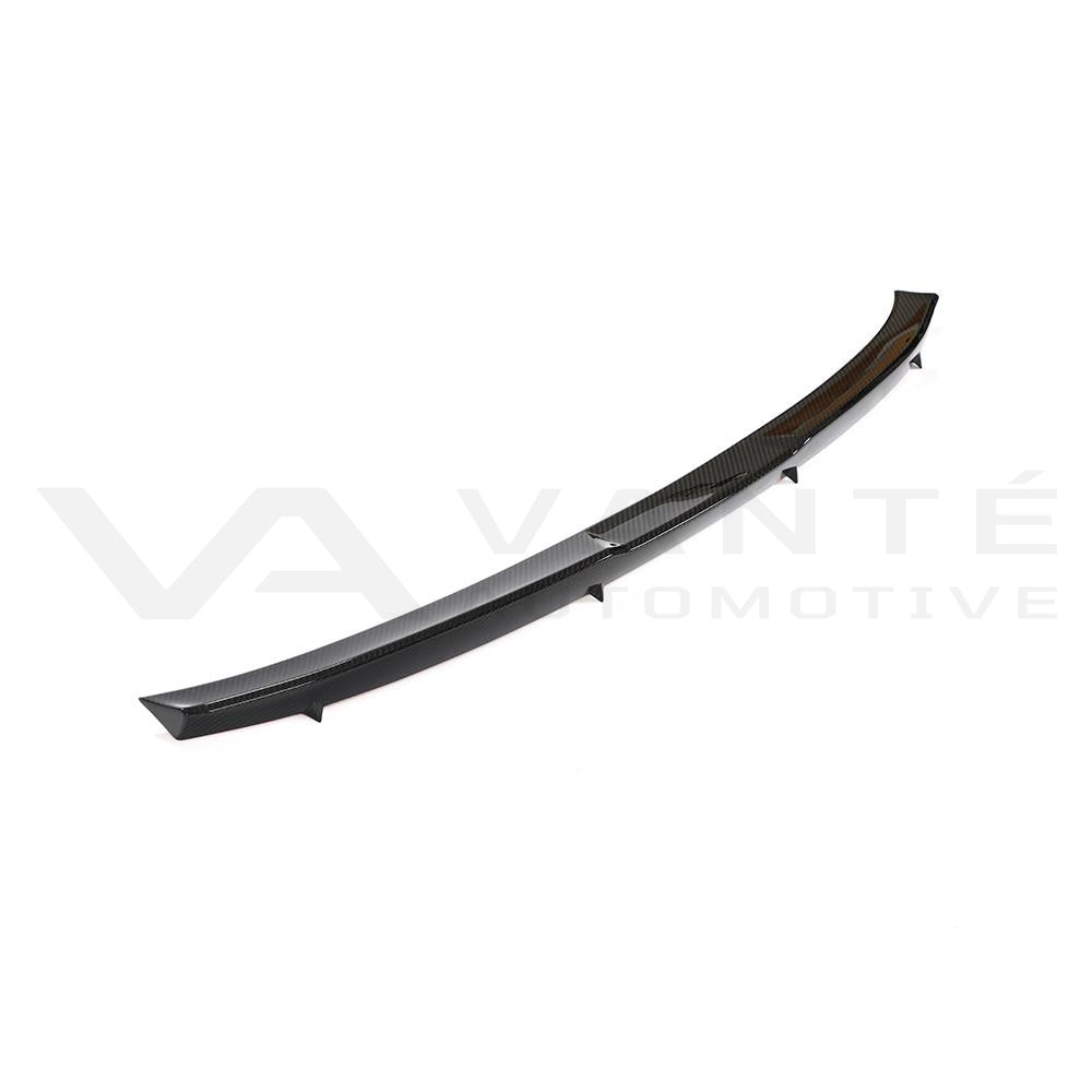 Becquet arrière secondaire en fibre de carbone pour Audi A6/S6/RS6 C8