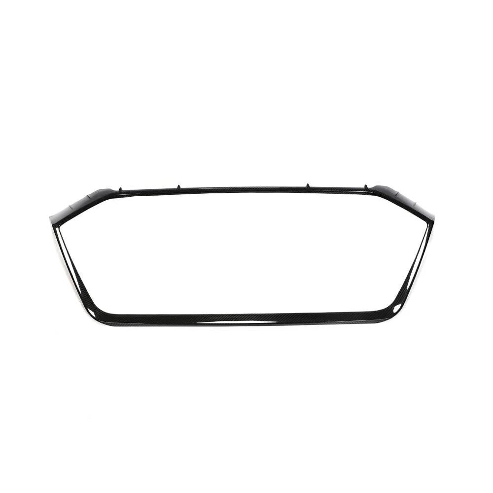 Audi RS6/RS7 C8 Carbon Fiber Front Grill Overlay Trim Cover