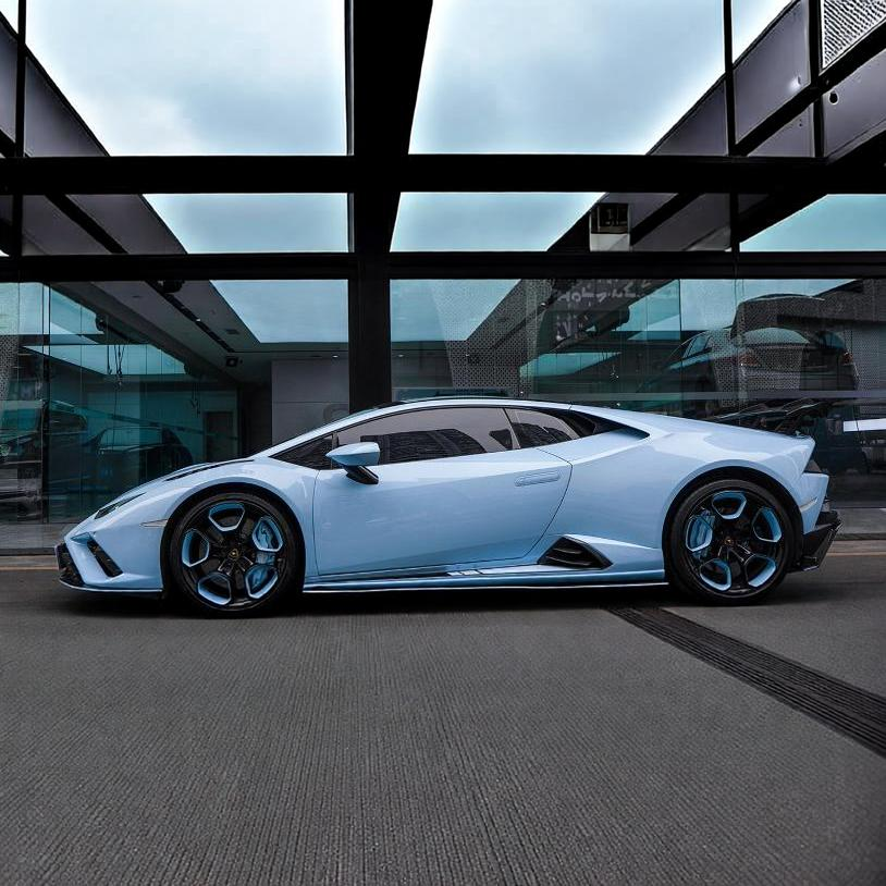 Lamborghini Huracan Evo Carbon Fiber Rear Wing Spoiler image 7