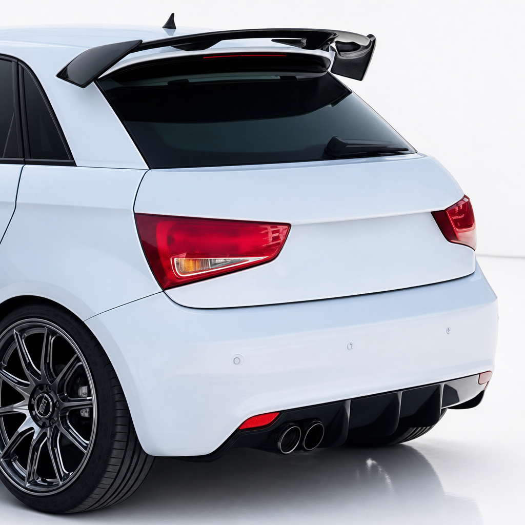 Diffuseur arrière en fibre de carbone Audi A1 8X