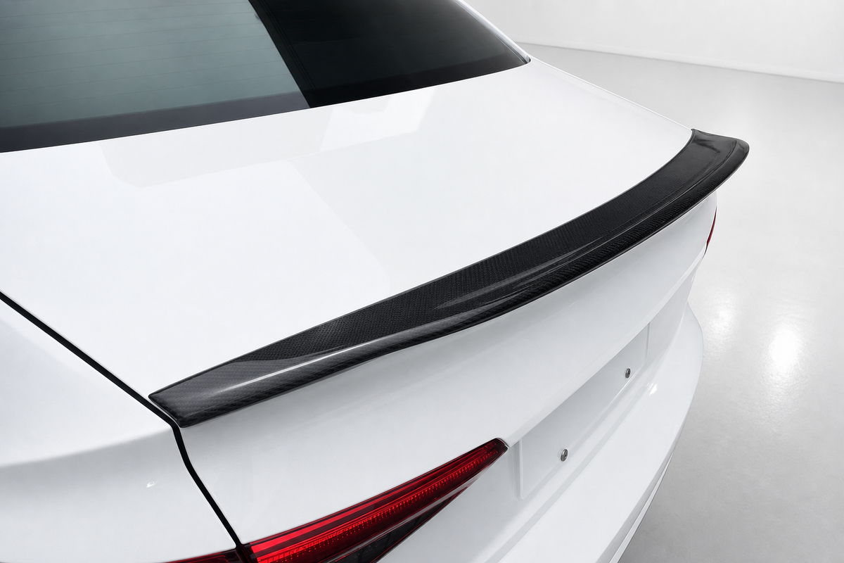 Alerón trasero de fibra de carbono para Audi A4 B9