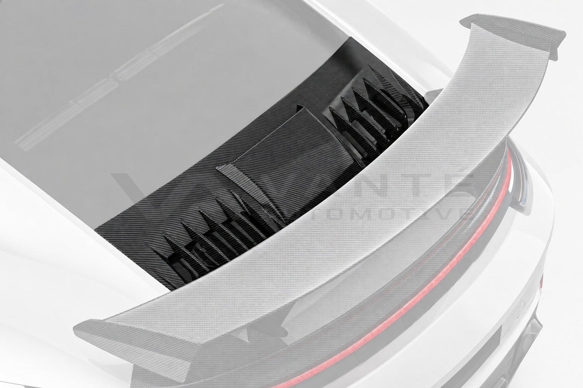 Included in the kit: Rear Engine Lid