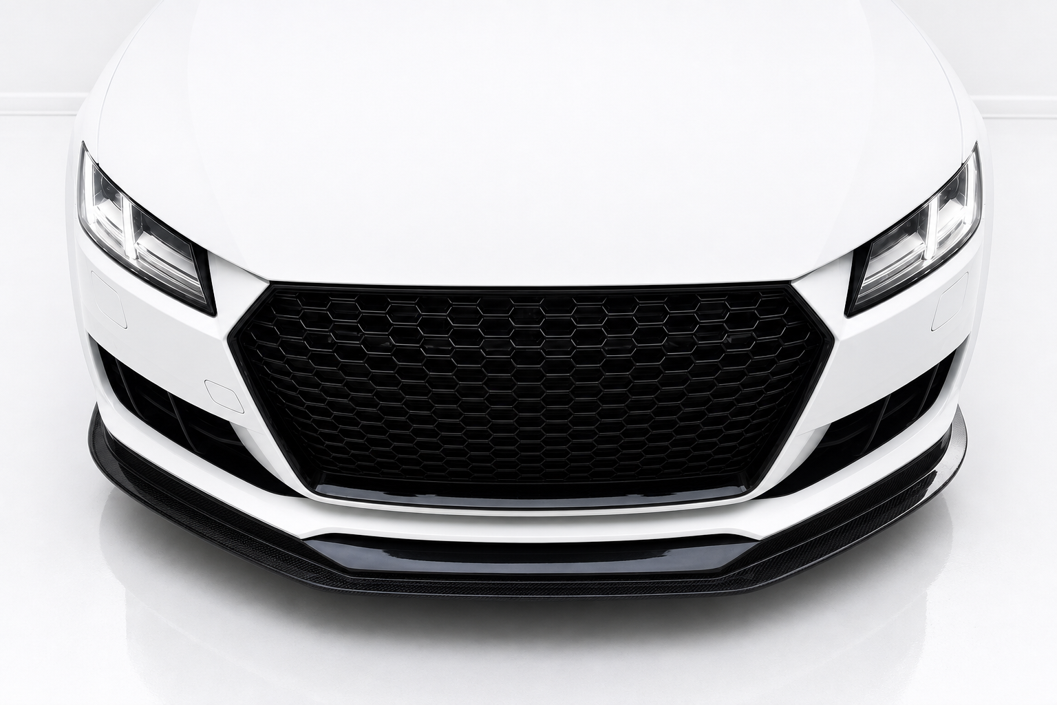 Audi TT 8S Carbon Fiber Front Splitter Lip V2