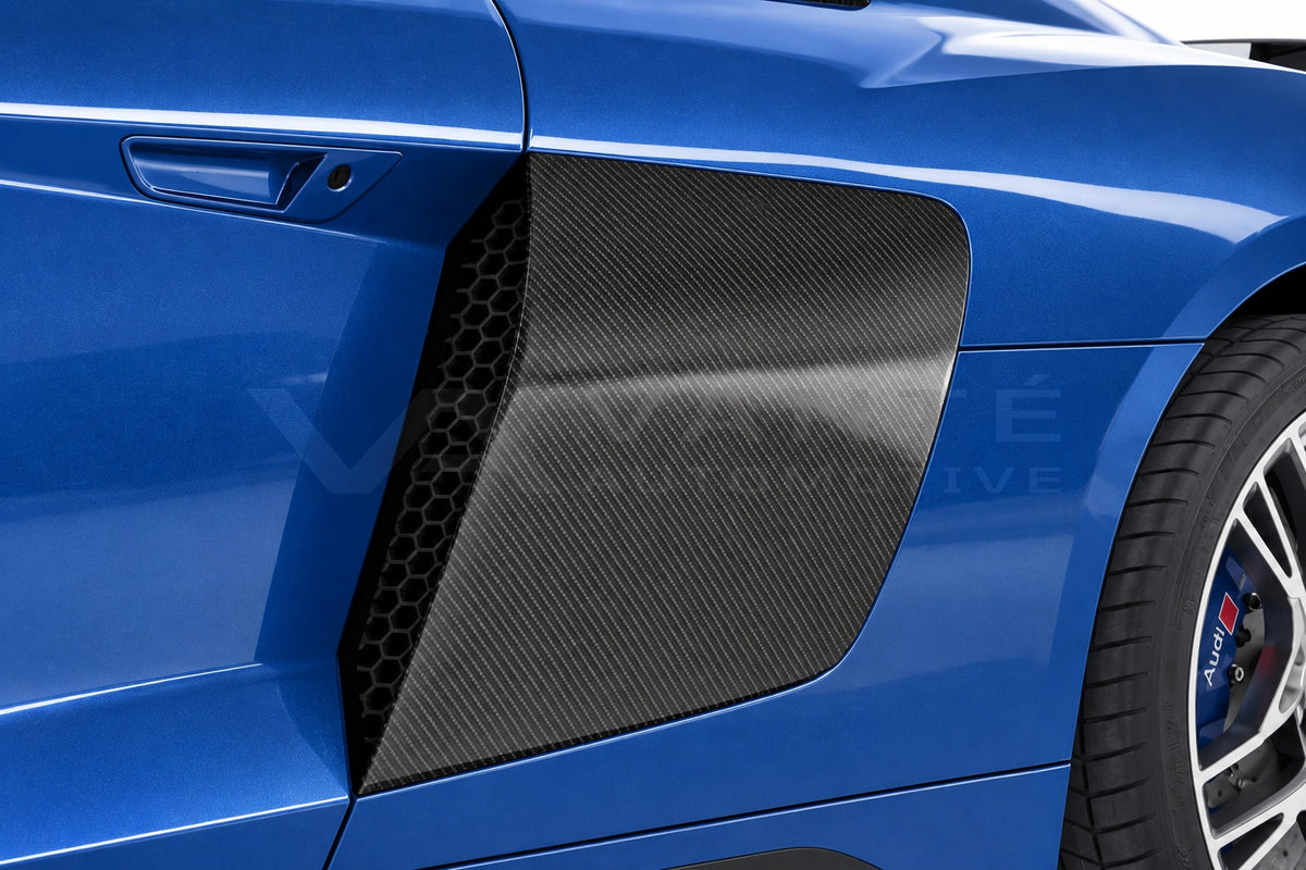 Audi R8 Mk2.5 Carbon Fibre Side Blades