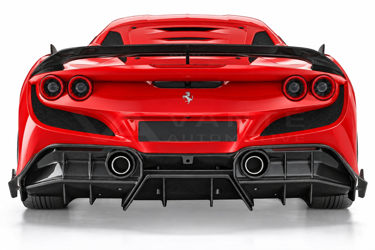 Ferrari F8 Tributo Carbon Fibre Rear Diffuser – image 3