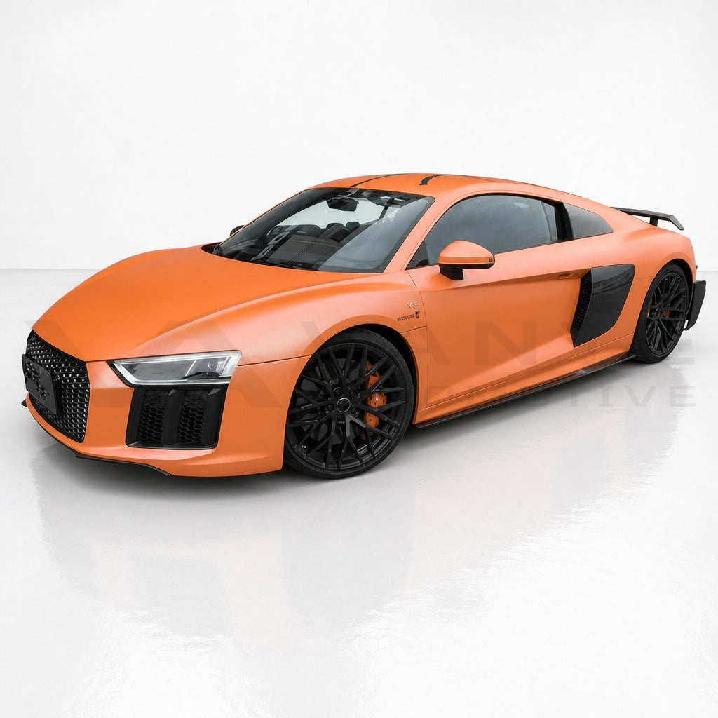 Audi R8 4S Faldones Laterales de Fibra de Carbono