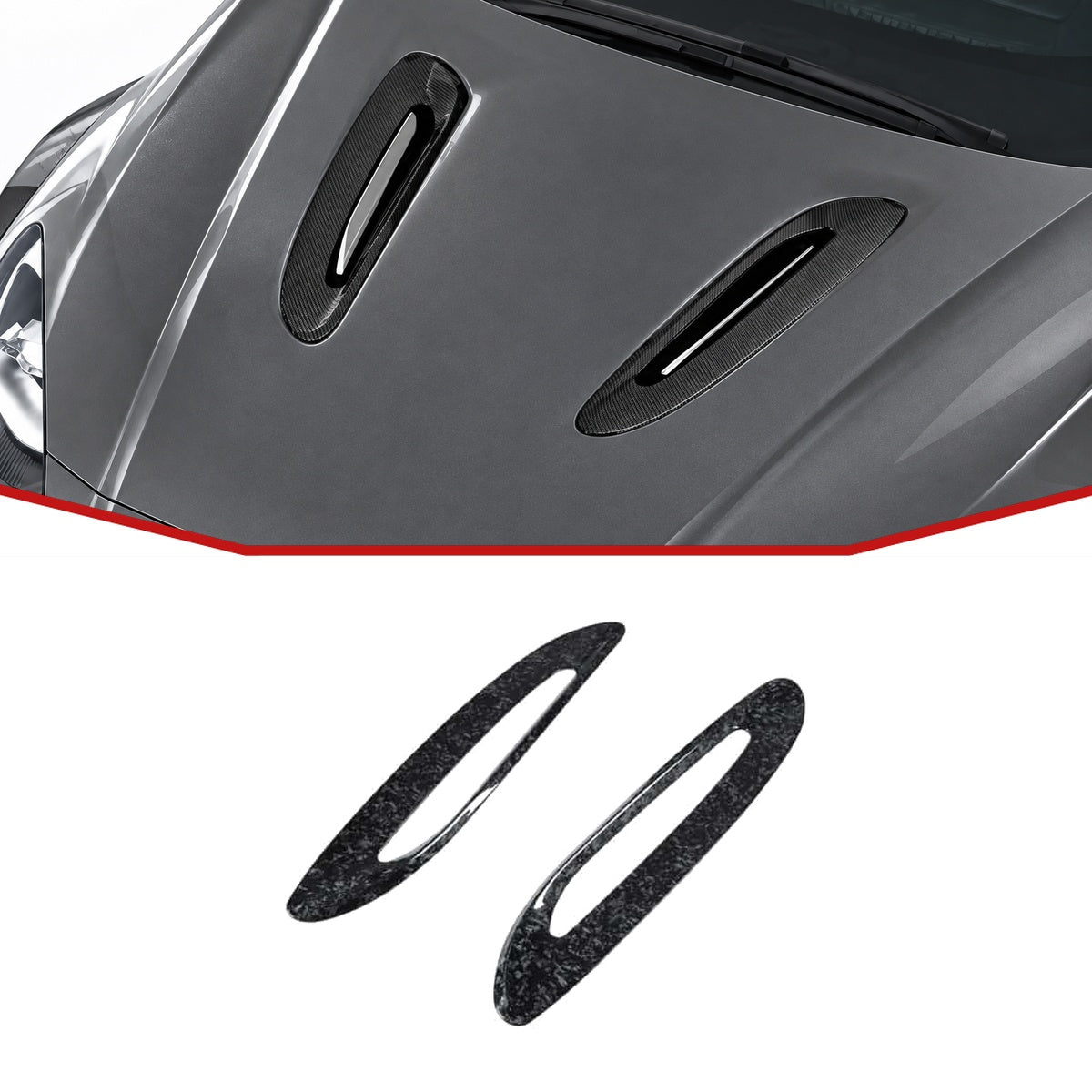 Aston Martin DBX Gen 1 Carbon Fibre Bonnet Vents