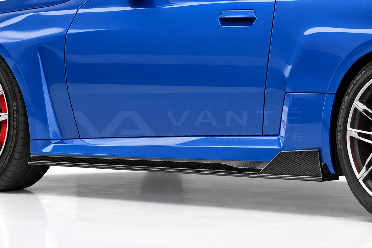 BMW M2 G87 Carbon Fibre Side Skirts Ver.2 – image 4