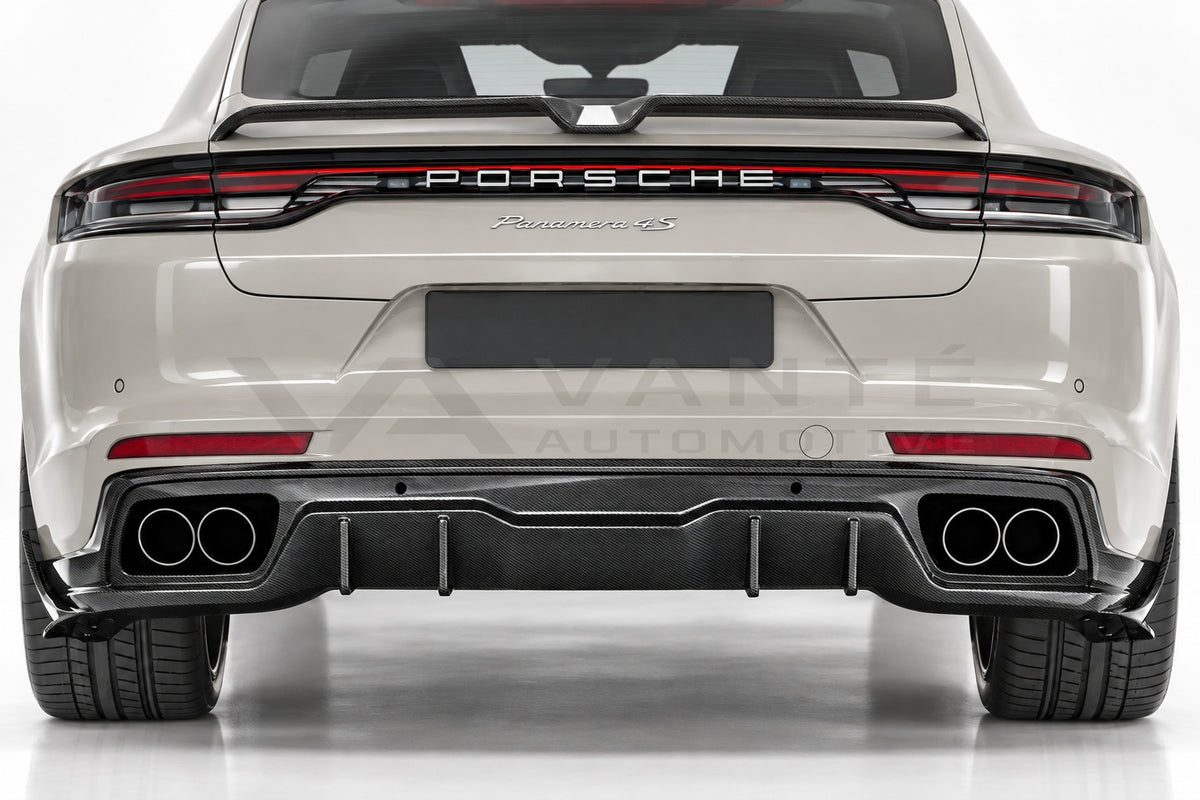 Porsche Panamera 971.2 Carbon Fibre Rear Diffuser – image 3